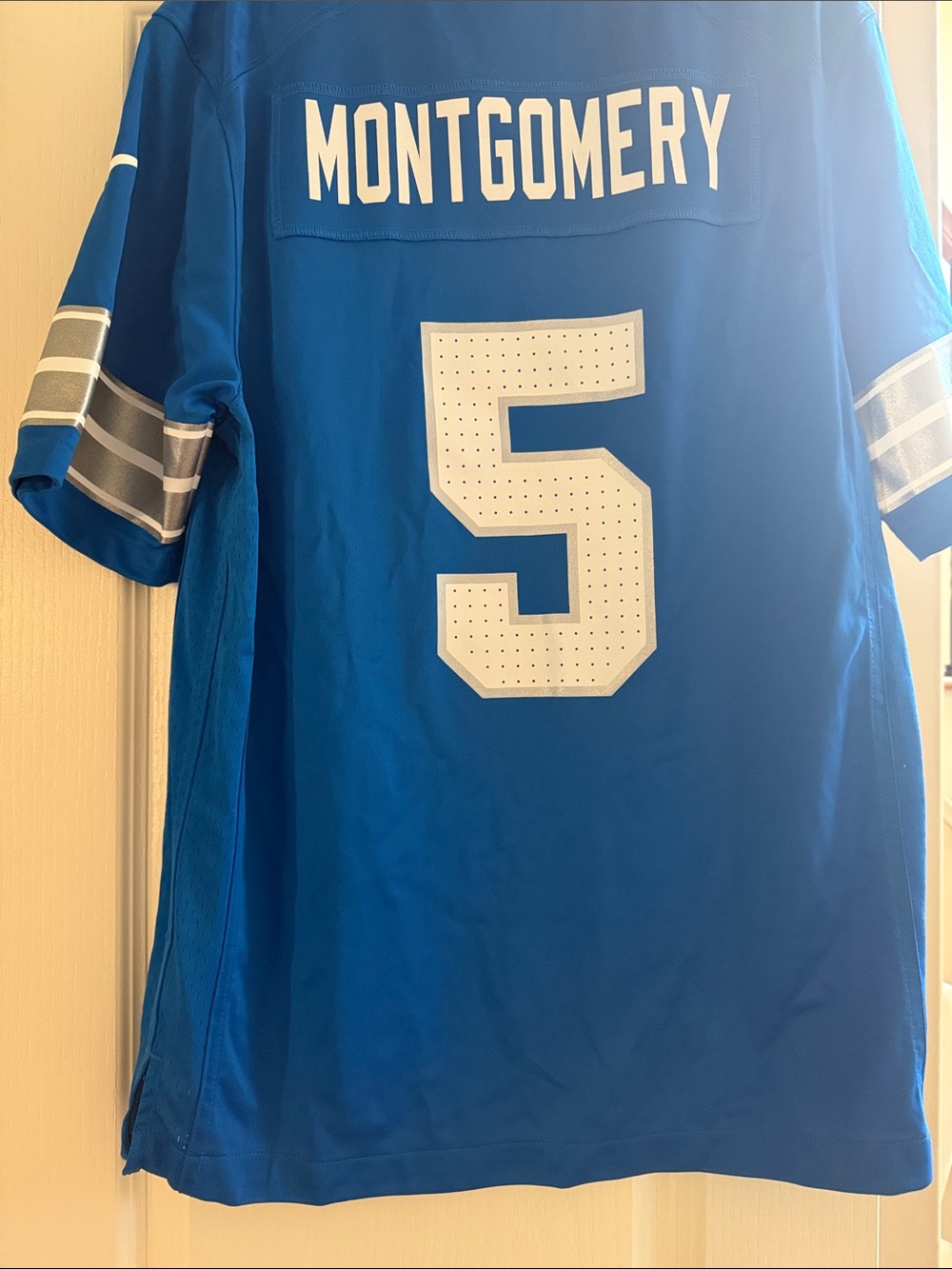 Men's Detroit Lions David Montgomery Football Jersey